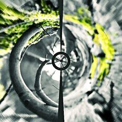 Close-up of metallic object