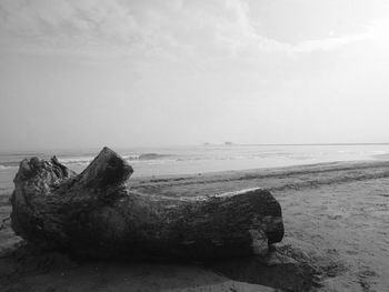 View of calm sea against the sky