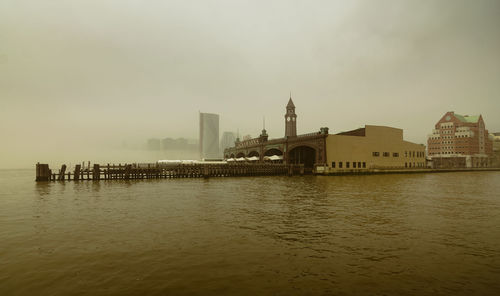 View of city at waterfront