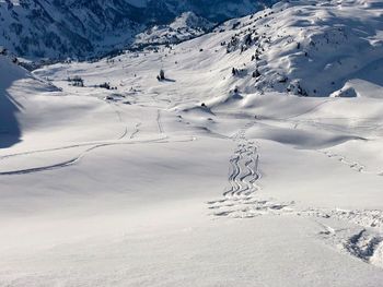 Fresh powder, obertauern, skiing