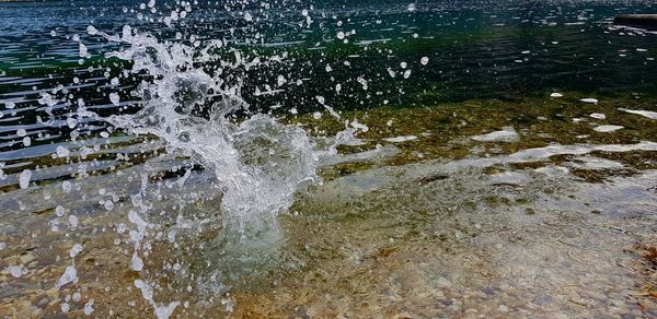 Close-up of sea waves