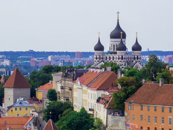 Buildings in city