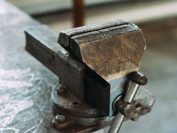 Close-up of rusty metal