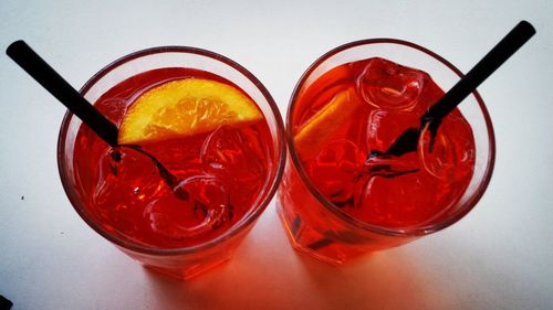Close-up of drink on table