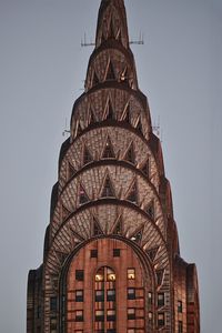 Low angle view of cathedral against clear sky