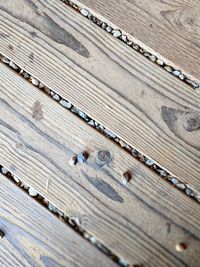 Full frame shot of wooden floor