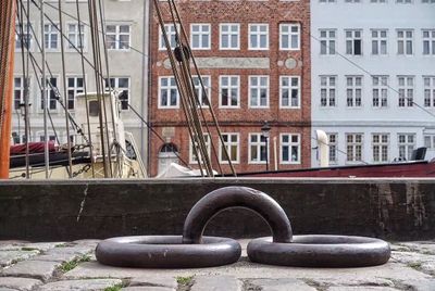 Close-up of buildings in city