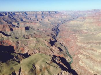 Aerial view of landscape against sky