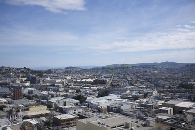 Buildings in city