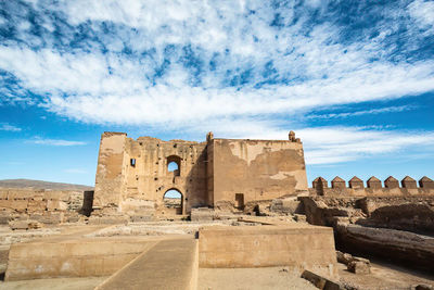 The alcazaba of almería