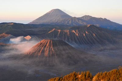 Mt bromo against sky