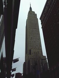 Low angle view of skyscraper