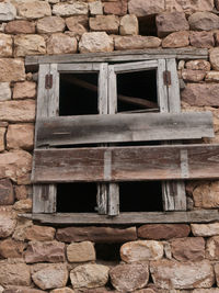 Low angle view of old building