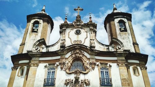 Church in ouro preto, minas gerais, brazil.