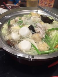 Close-up of food in bowl