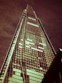 Low angle view of modern office building