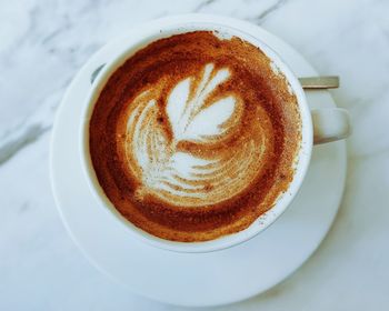 Close-up of coffee cup