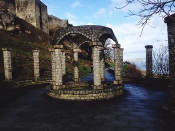 Built structure against the sky