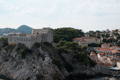 Dubrovnik croatia old town red tile roofs beautiful history