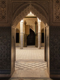 Entrance of historic kasbah