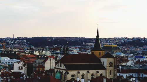 Cityscape against sky