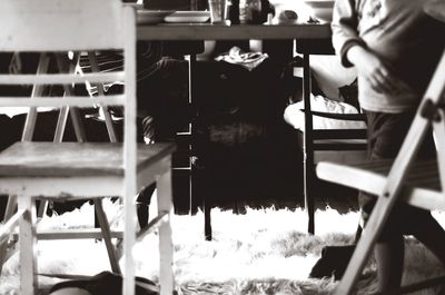 Close-up of woman in bikini