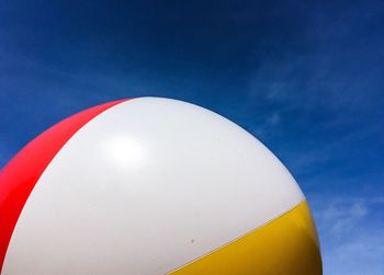 Low angle view of blue sky