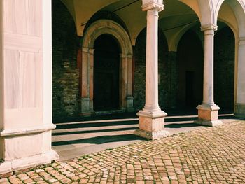 Interior of historic building