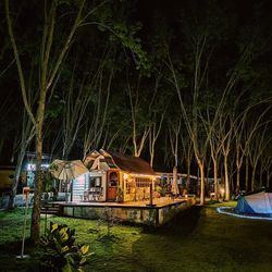 Boats in lake