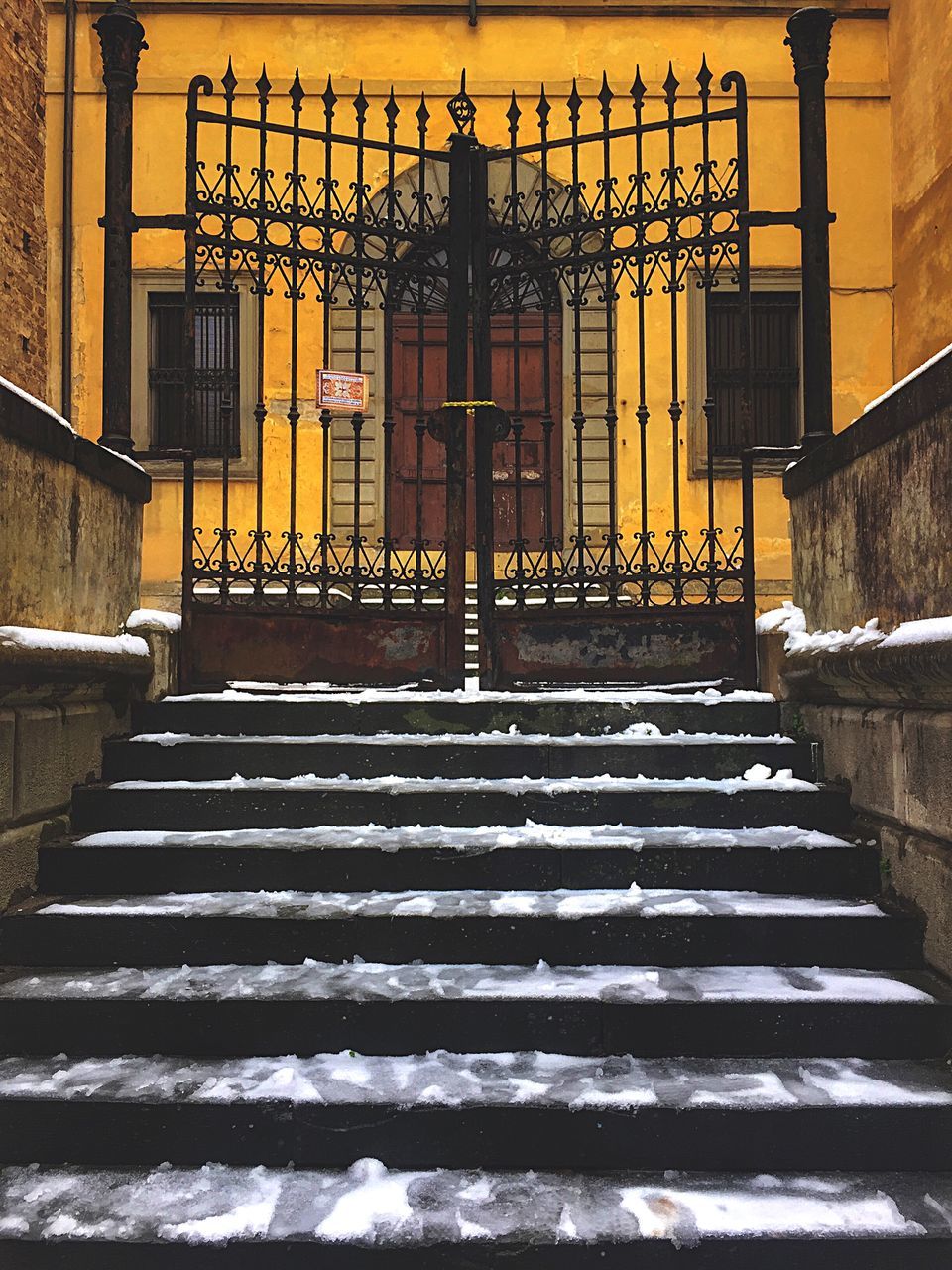 steps, architecture, steps and staircases, staircase, built structure, railing, building exterior, stairs, no people, outdoors, low angle view, day