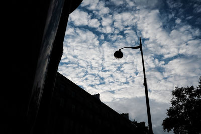 Low angle view of building against sky