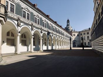 View of historic building against sky