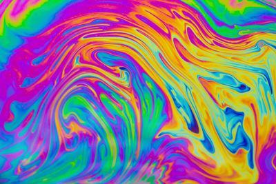 Full frame shot of rainbow