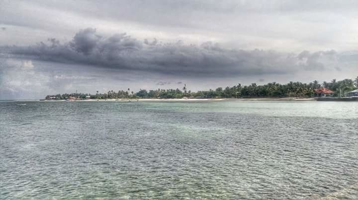 STORM CLOUDS OVER SEA