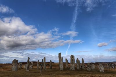 Standing stones of callanish on the isle of lewis