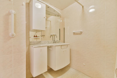 Interior of bathroom