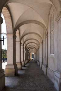 Corridor of building