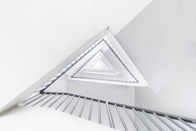 Directly below shot of staircase in building
