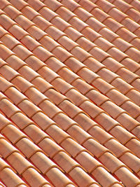 Full frame shot of roof tiles