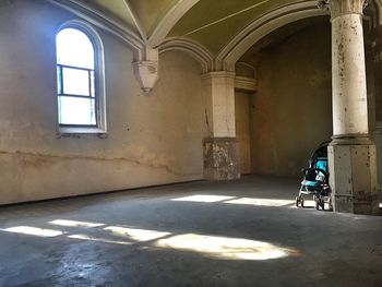 Entrance of building