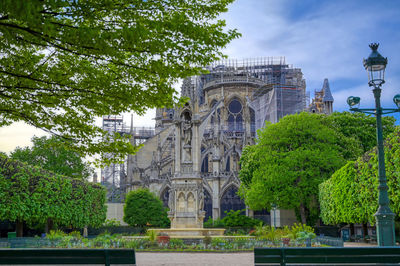 View of historical building against sky