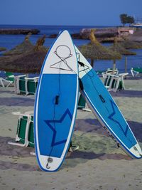 Boats in sea