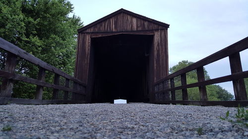 View of built structure against sky