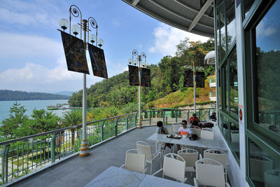 View of restaurant against sky