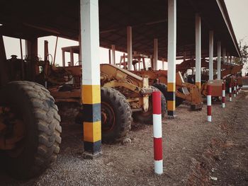 View of construction site