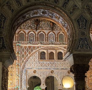 Low angle view of historical building