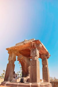 Low angle view of a temple