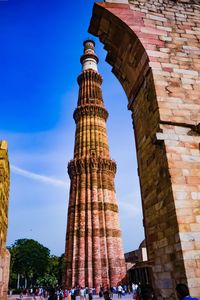 Low angle view of monument