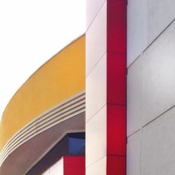Low angle view of modern building