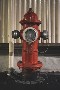 Close-up of fire hydrant